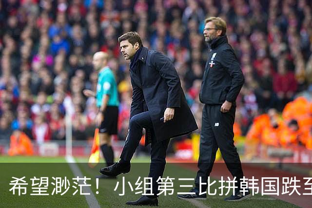 希望渺茫！小组第三比拼韩国跌至第8 想晋级需满足多个条件